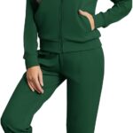 Dames trainingspak 2-delig, lange mouwen, ritssluiting