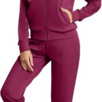 Dames trainingspak 2-delig, lange mouwen, ritssluiting
