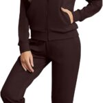 Dames trainingspak 2-delig, lange mouwen, ritssluiting