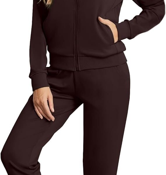 Dames trainingspak 2-delig, lange mouwen, ritssluiting