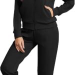 Dames trainingspak 2-delig, lange mouwen, ritssluiting