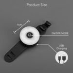 Daffodil Led-fietsachterlicht met USB-aansluiting