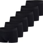 JACK & JONES 6-pack basic katoenen boxershorts voor heren