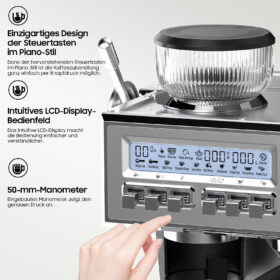 Espressomachine met Molen