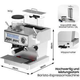 Espressomachine met Molen