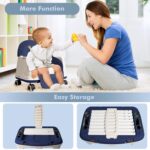 3-in-1 Hoge Stoel, Babyzitje, Tafel & Loopwagen