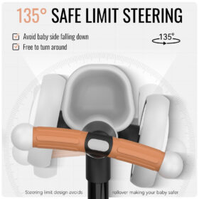 Baby Loopfiets met Mand