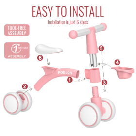 Baby Loopfiets met Mand