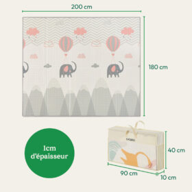 Evolutionaire Baby Speelmat 175x150cm