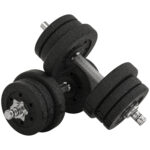 HOMCOM Korte Dumbbell Set