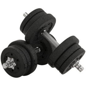 HOMCOM Korte Dumbbell Set