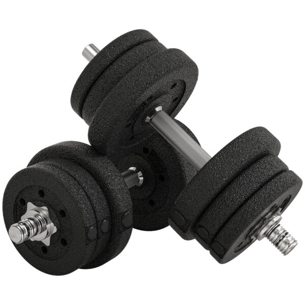 HOMCOM Korte Dumbbell Set