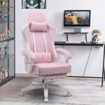 Ergonomische Gaming & Bureaustoel met Uitschuifbare Voetensteun