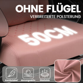 Ergonomische Gaming & Bureaustoel met Uitschuifbare Voetensteun