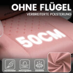 Ergonomische Gaming & Bureaustoel met Uitschuifbare Voetensteun