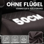 Ergonomische Gaming & Bureaustoel met Uitschuifbare Voetensteun