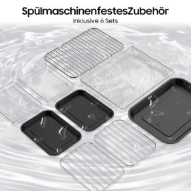 12L Hot Air Fryer Dubbele Kamer Airfryer