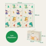 Evolutionaire Baby Speelmat 175x150cm