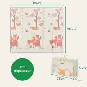 Evolutionaire Baby Speelmat 175x150cm