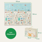 Evolutionaire Baby Speelmat 175x150cm