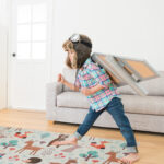 Veelkleurige Speelmat met Bosdieren