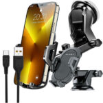 Alogy 3-in-1 Autohouder voor Voorruit of Dashboard