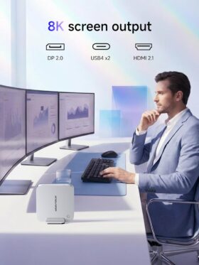 MINISFORUM AI X1 Pro Barebone Mini PC