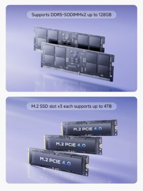 MINISFORUM AI X1 Pro Barebone Mini PC