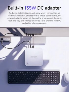 MINISFORUM AI X1 Pro Barebone Mini PC