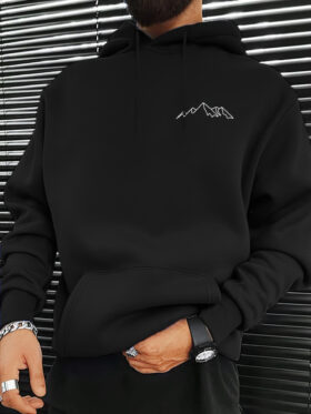 Heren Zware Thermische Hoodie