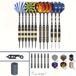 Professionele Dartset | 20, 24 en 26 Gram Stalen Dartpijlen
