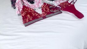 Set van 6 dameslingerie