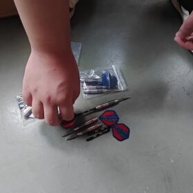 3-delige set van 24g roestvrijstalen dartpunten