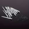 12 Stuks Stalen Darttips Met 20 Stuks Rubberen Ringen