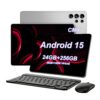 10 Inch Android 15 Tablet PC 2-in-1 Pad