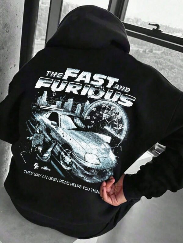 Heren The Fast and the Furious Graphic Hoodie