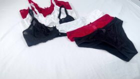 6-delig Dames Plus Size Sexy Lingerie Set