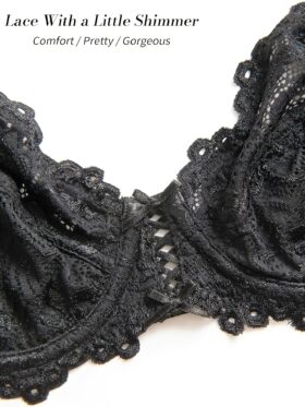 Set van drie damesbh's met beugel