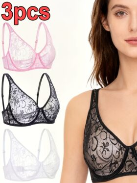 Pak van 3 Dames BH's met Beugel