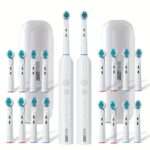 Een oplaadbare elektrische tandenborstel voor volwassenen