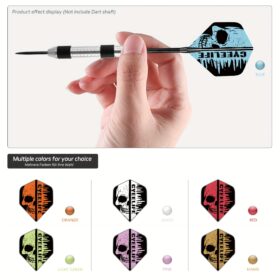 Dartflights Standaard Vierkante flights 21 stuks