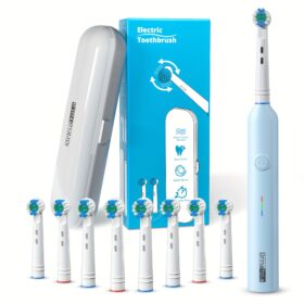 2-Pack USB-C Oplaadbare Elektrische Tandenborstel Reisetui