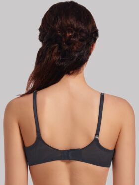 MELENECA Dames Plus Size Doorzichtige Balconette Push-Up BH