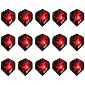 15-Pack Dart Flights met 5 Verschillende Designs