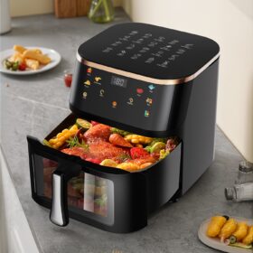 product-fancy-23f5ad9a-9210-4af8-95c9-3d1914cd9dcc 10.5L Airfryer met Transparant Venster