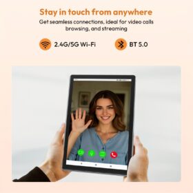 Xgody 4G LTE Tablet Android 15 met SIM en WiFi