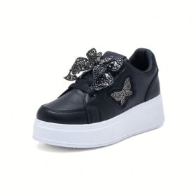 Dames Hoogteverhogende Platform Sneakers