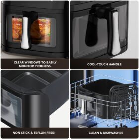 product-fancy-3487ad44-6a4c-4248-97af-1b0476f56be6 10.5L Airfryer met Transparant Venster