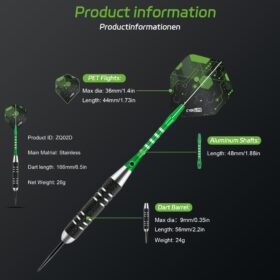 26g Roestvrijstalen Darts