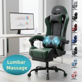 Recént Verbeterde Gaming Stoel met Geïntegreerde Lendenmassage